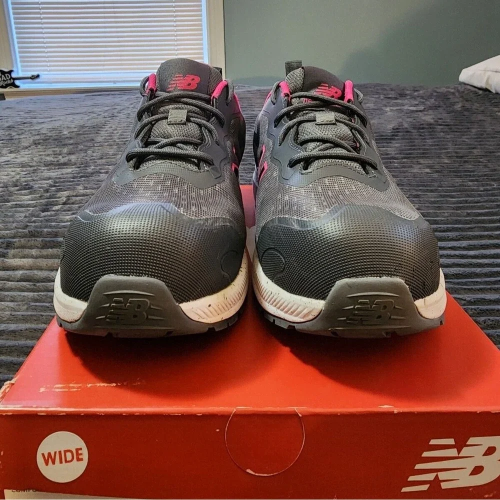 New Balance®‎ (Women's 7.5 WIDE) Logic™ Comp-Toe Slip Resistant Work Shoe